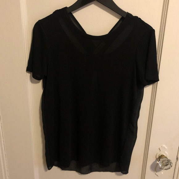 Sandro Paris Black Tee - Picture 4 of 8